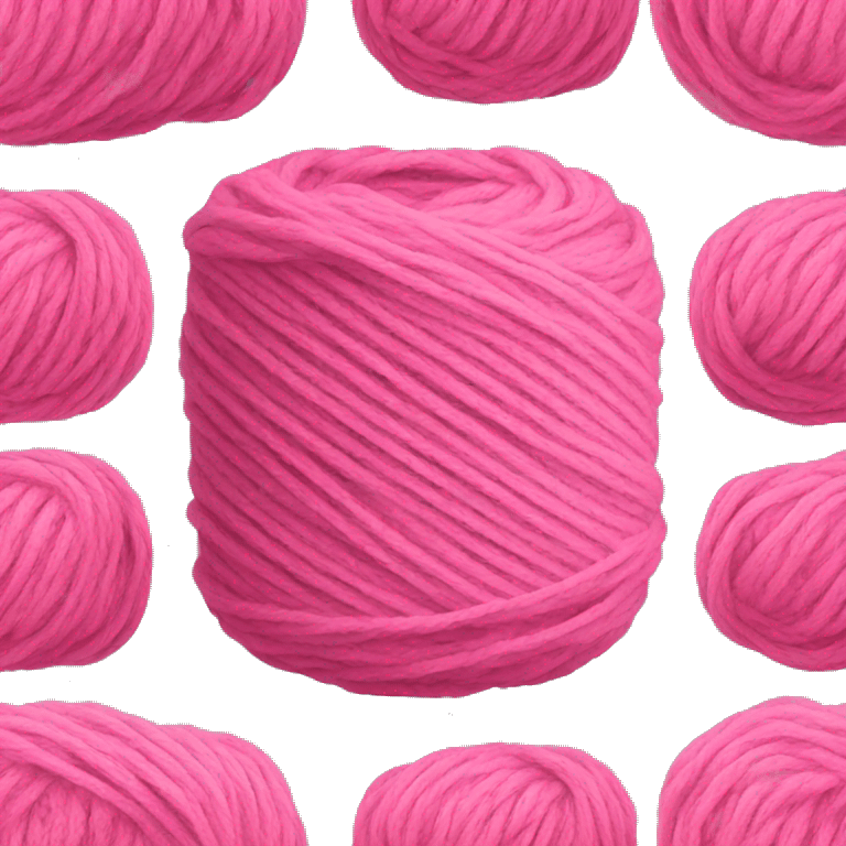 pink yarn emoji