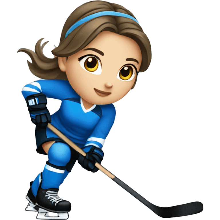 ic ehockey girl emoji