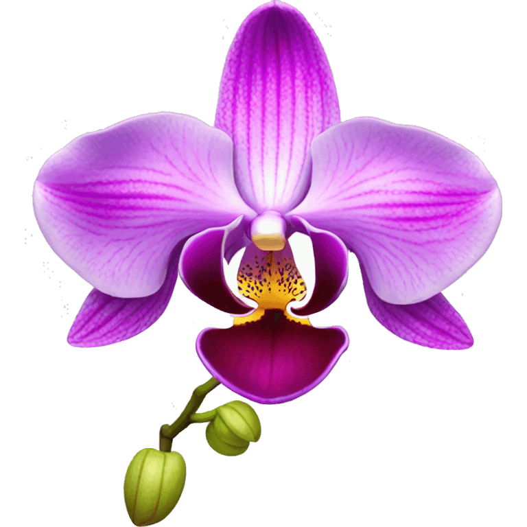 Orchid emoji