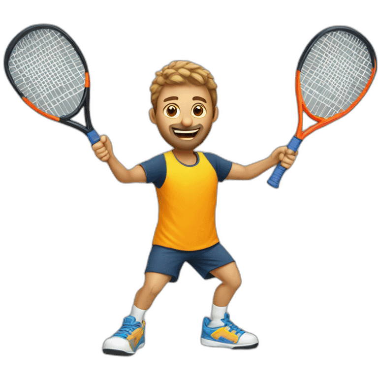 Padel-freak emoji