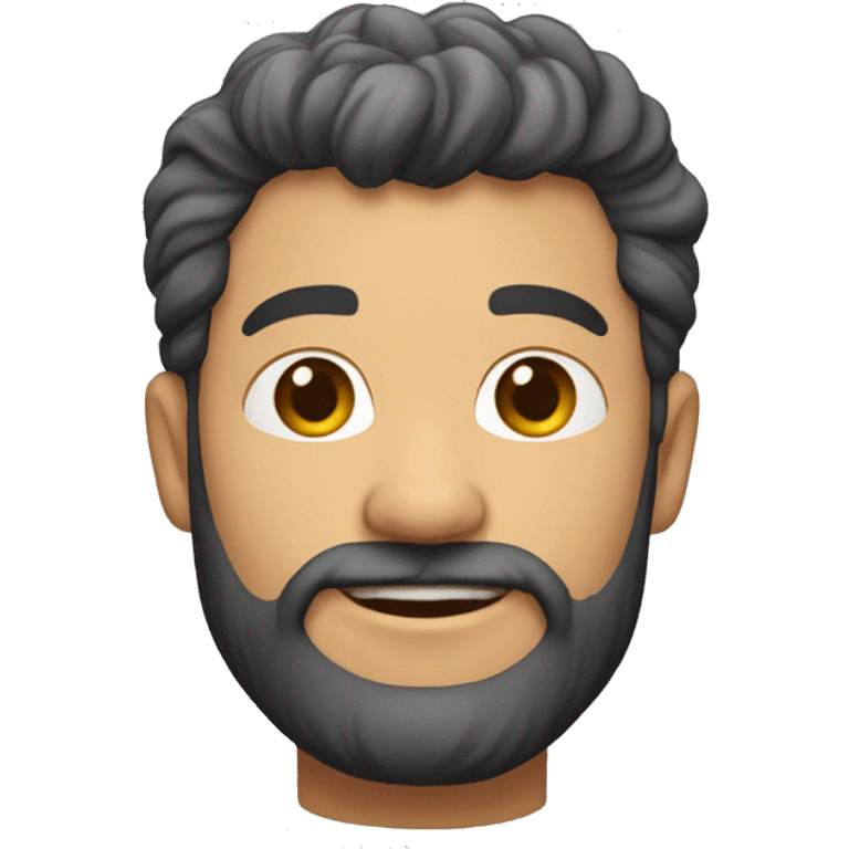 CRIE UM HOMEM COM 42 ANOS, ESTRUTURA  DE 1,70M, CABELO QUASE QUE RESPADO, BARBA MÉDIA emoji