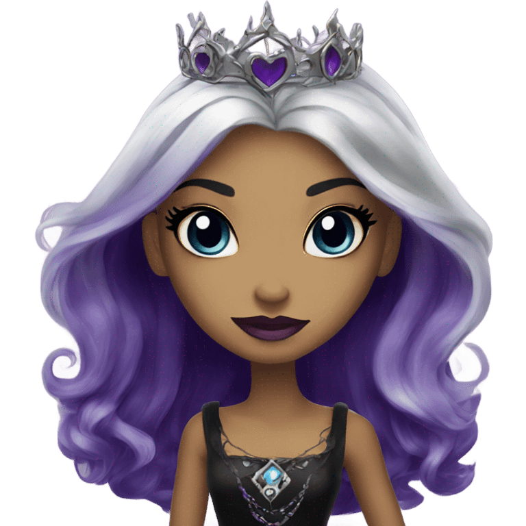 Raven queen from ever after high emoji