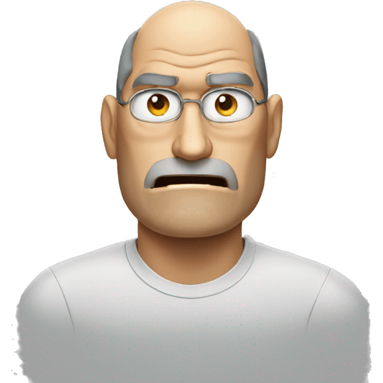 Steve Jobs very angry emoji