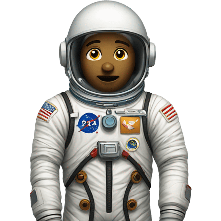 pleading astronaut emoji