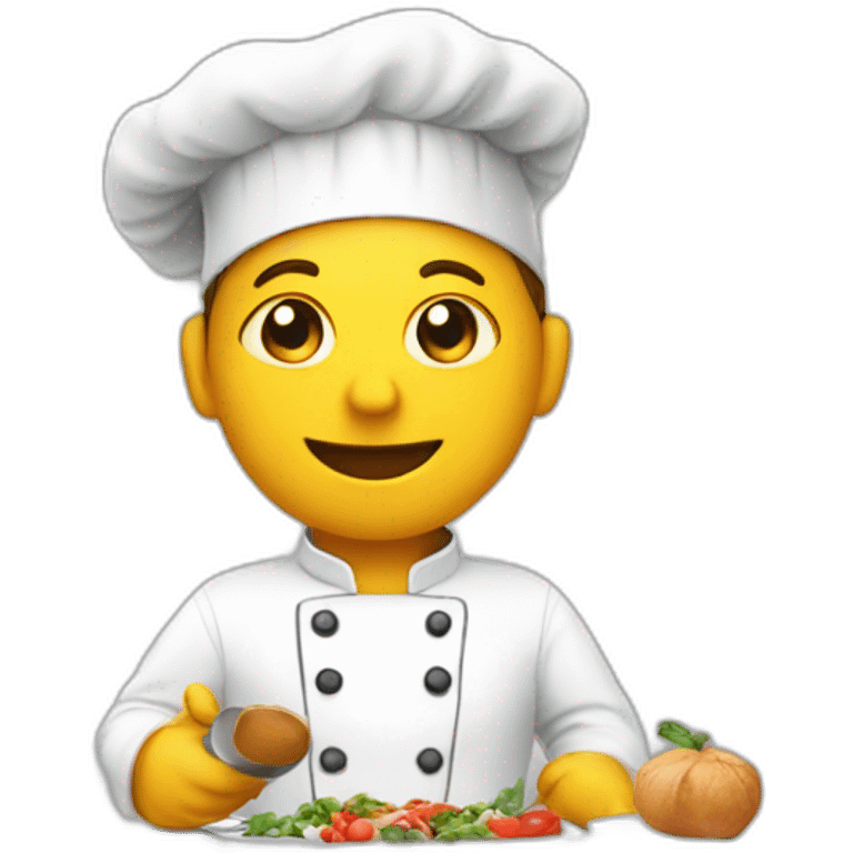 chef around table emoji