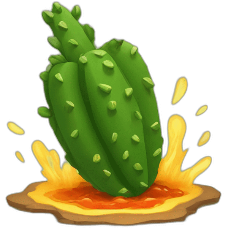 Nopal Asado emoji