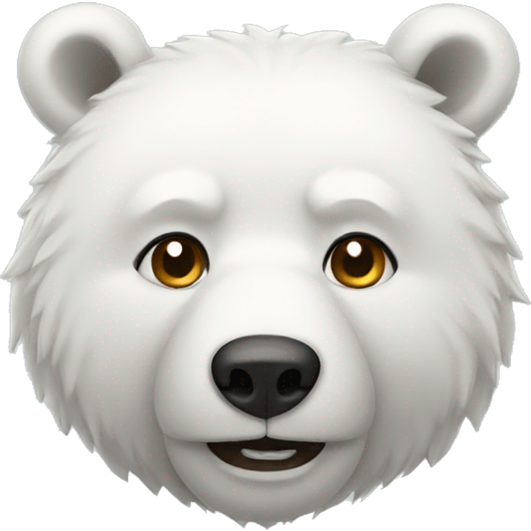 White bear  emoji