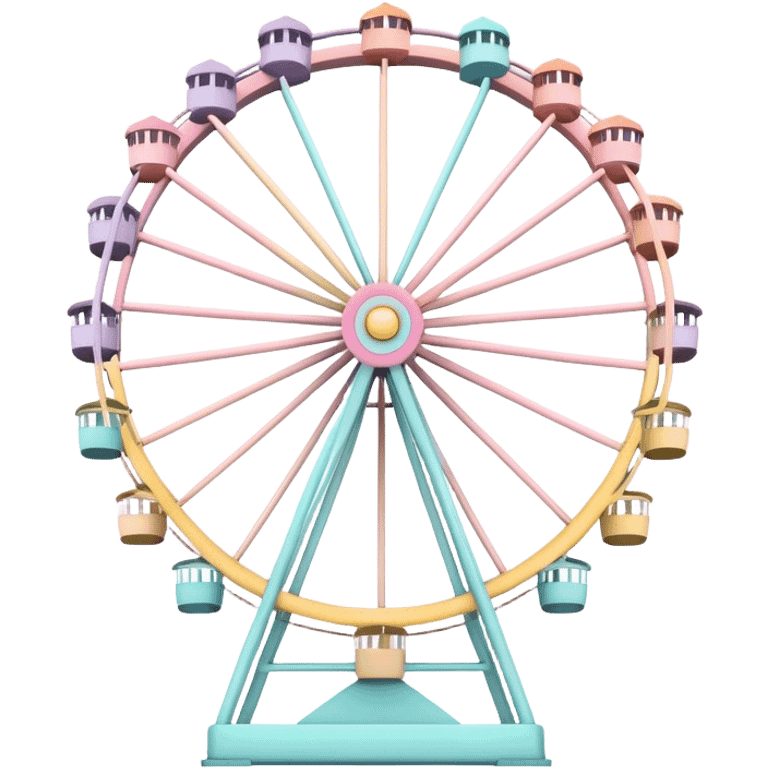 pastel ferris wheel emoji