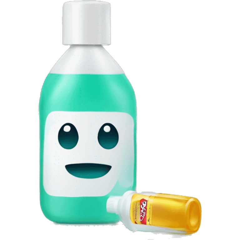 mouthwash bottle emoji