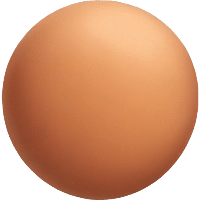 a ball of clay for pottery emoji