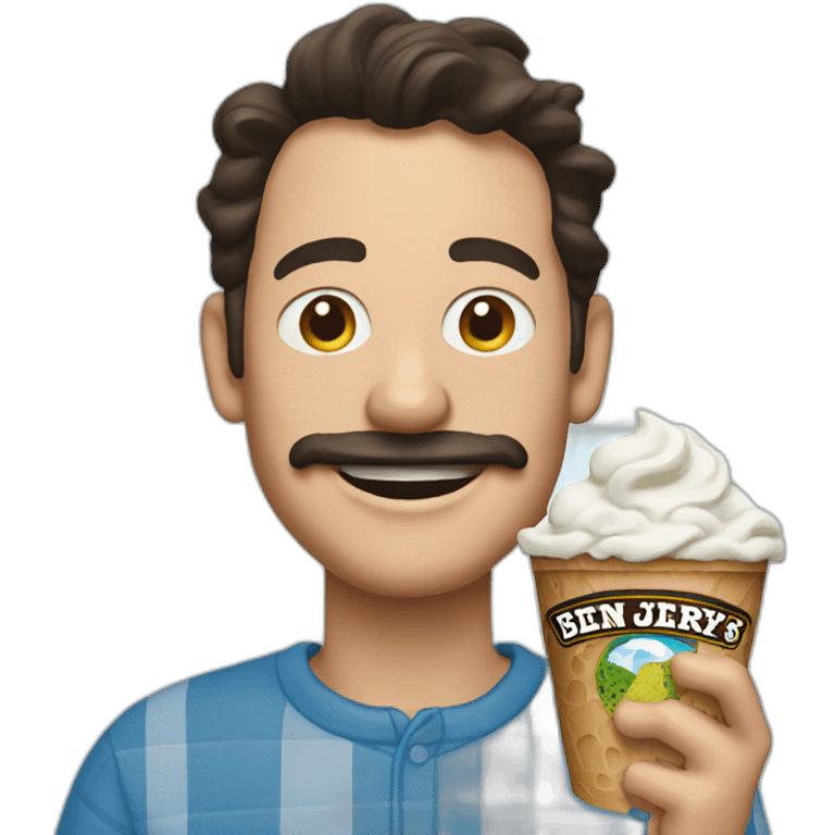 ben and jerrys emoji