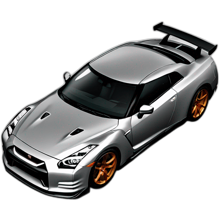 Nissan-GT-R-tunning-vue-de-haut emoji