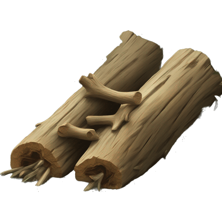 twig log beaver dam emoji