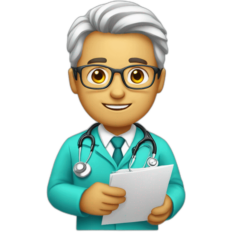 DOCTOR CON AGENDA emoji