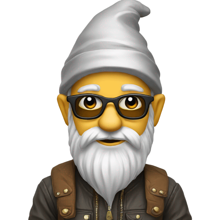 cool guy gnome emoji