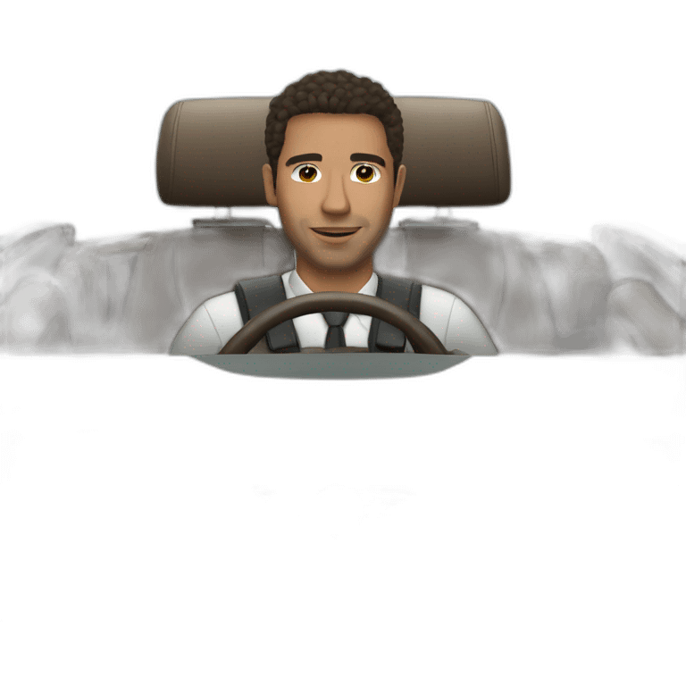 Man in a bentley emoji