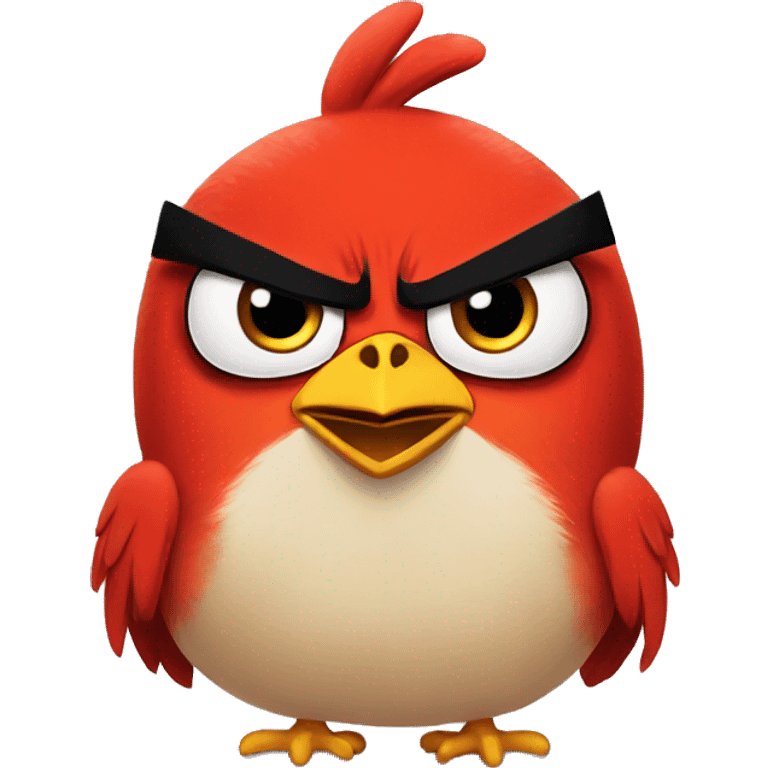 Angry bird  emoji