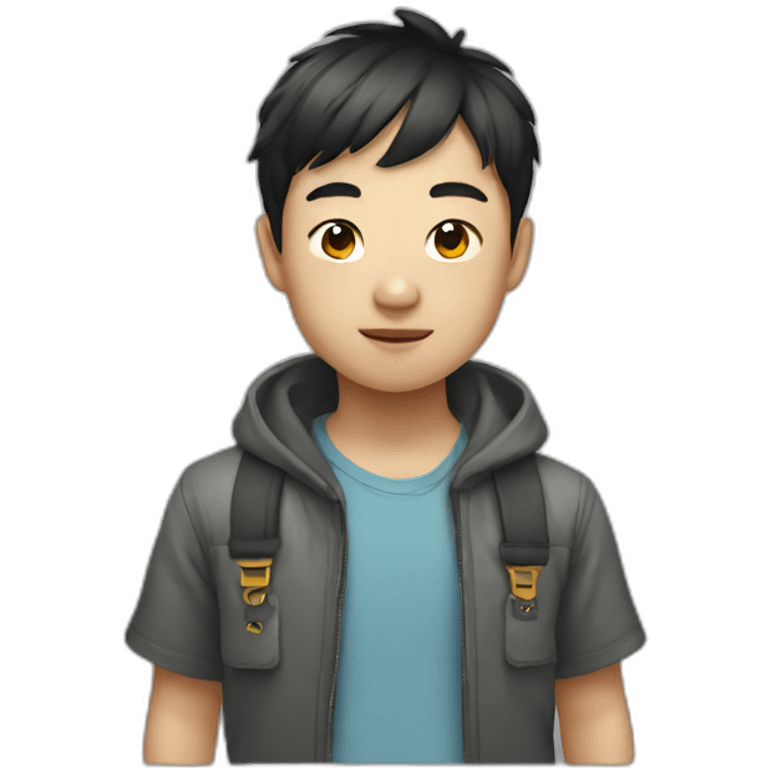 Chinese boy emoji