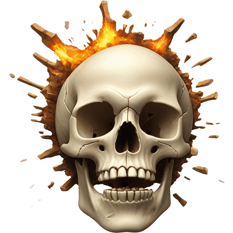 Exploding skull  emoji