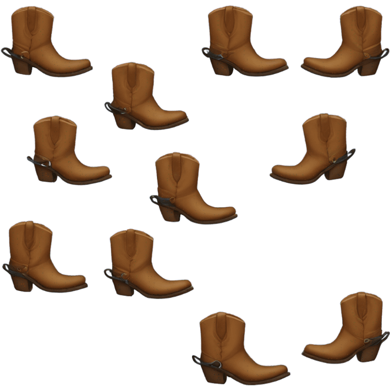 cowboy boot emoji