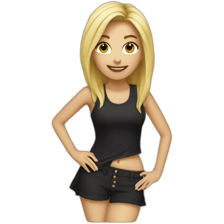 blonde girl songwriter emoji