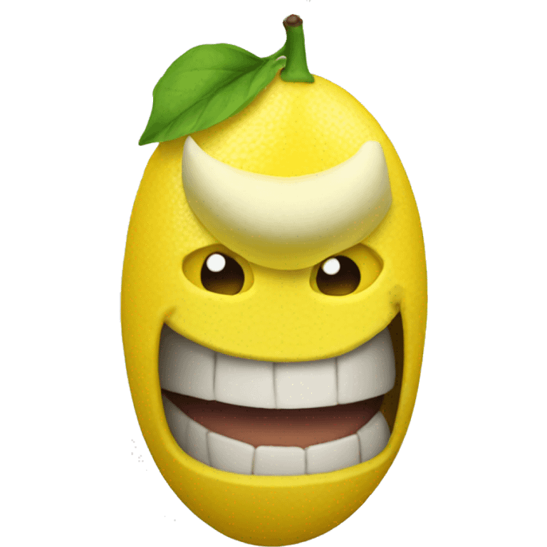 muscle lemon emoji