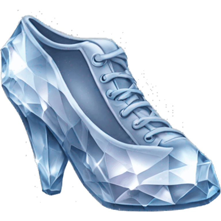 crystal shoe emoji