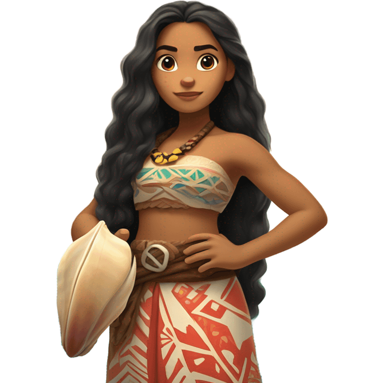 Moana emoji