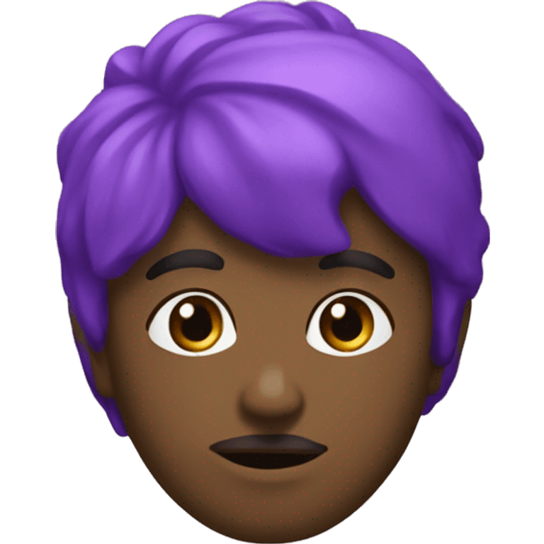 Bouliste clah royale violet emoji