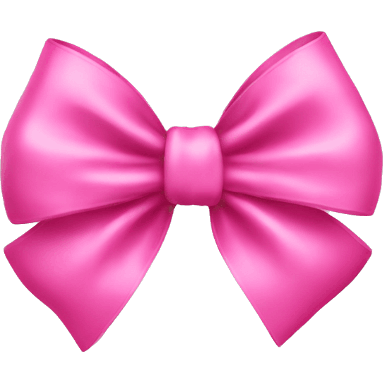 Pink bow emoji