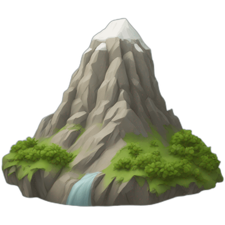 mountain emoji