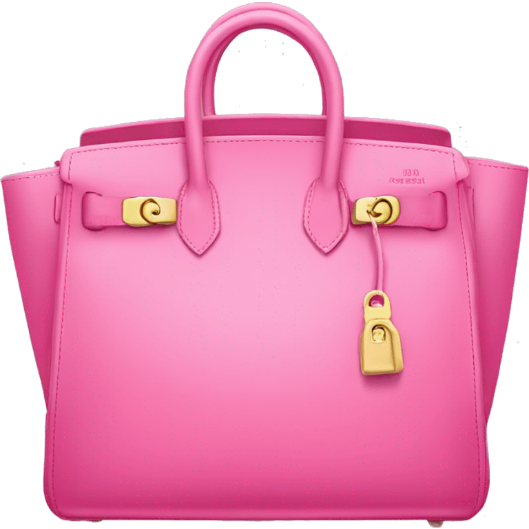 Pink birkin bag emoji