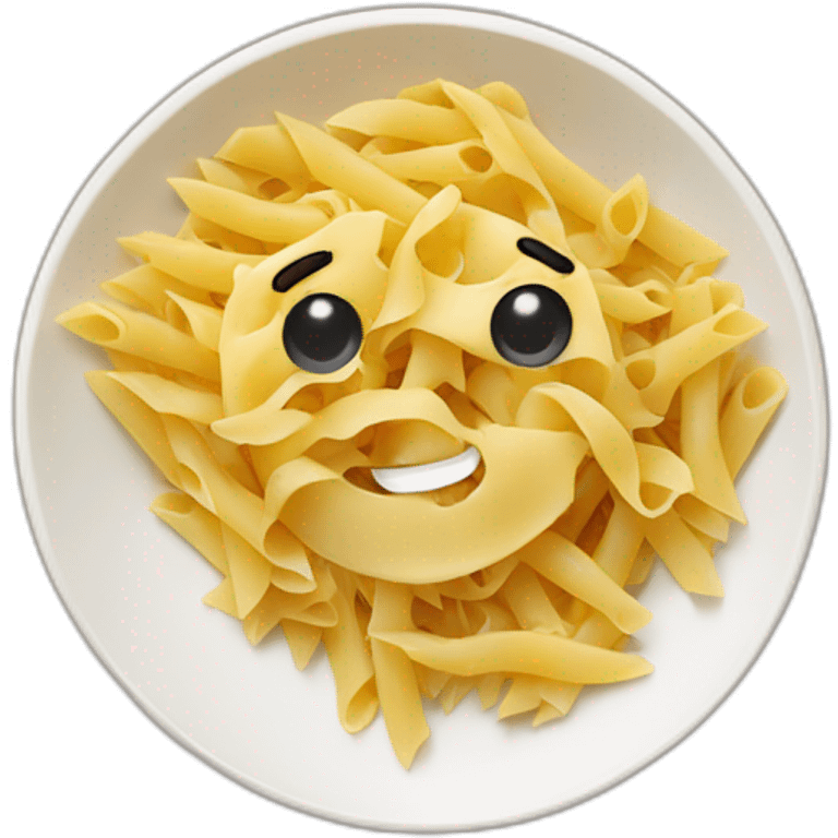 Pasta mit lachen  emoji