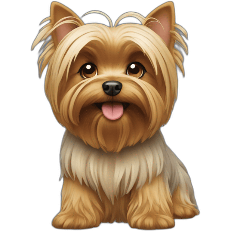 Yorkshire terrier emoji