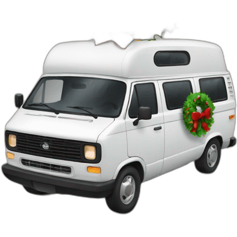 Christmas vanlife  emoji