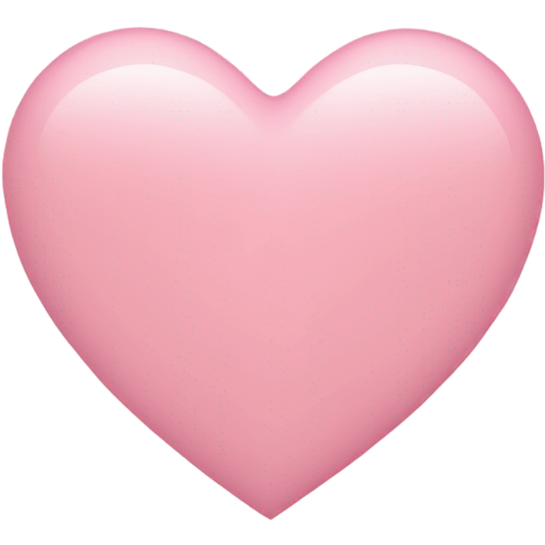 baby pink heart emoji