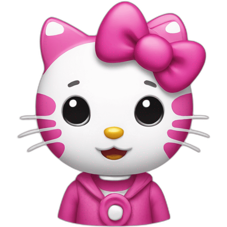 Hello kitty emoji