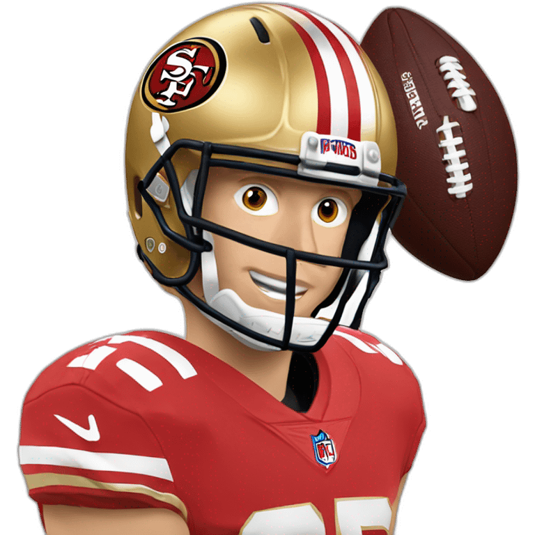 George Kittle emoji