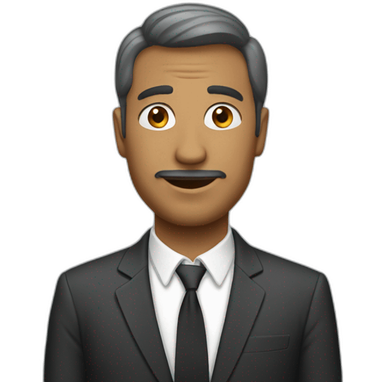 homme télé emoji