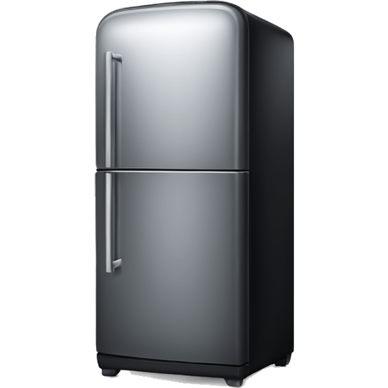 black single-door mini-fridge emoji