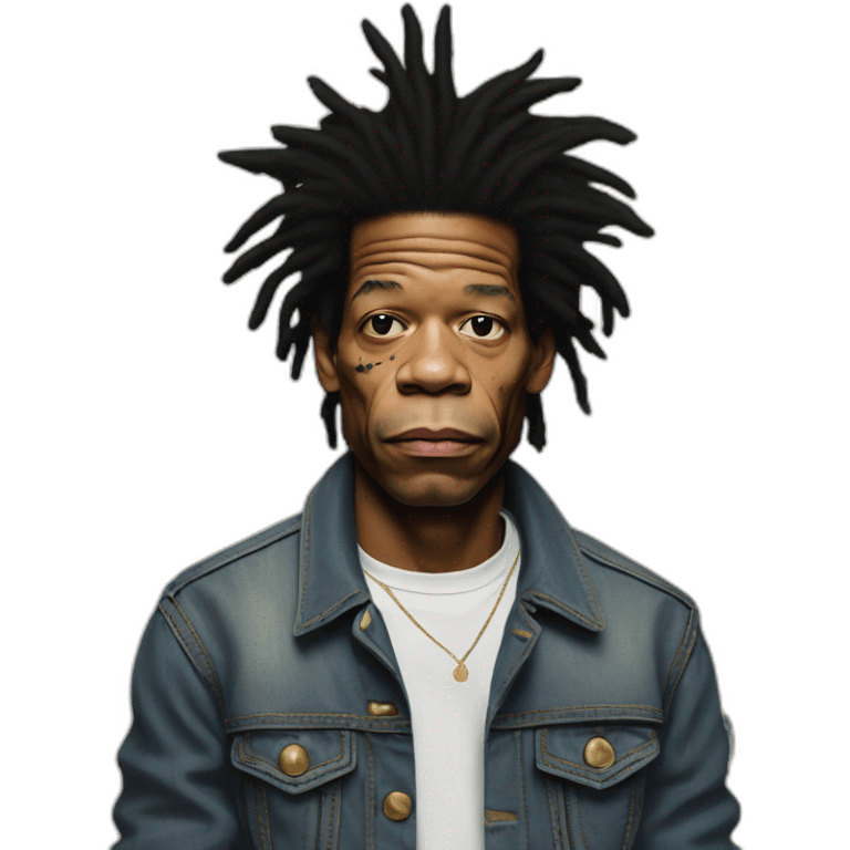 Jean Michel basquiat  emoji