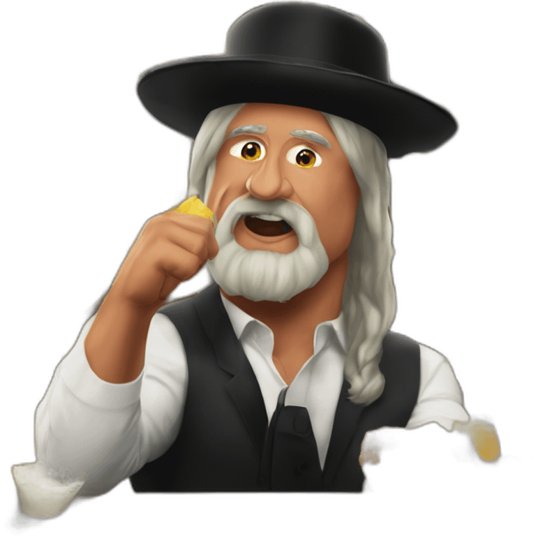 Hasidic Hulk Hogan’s bar mitzvah emoji