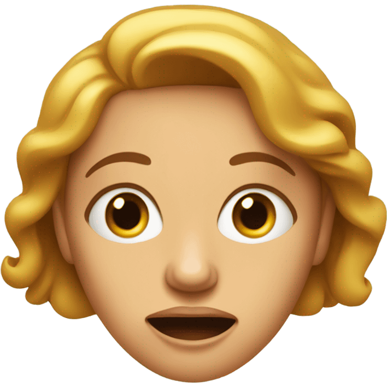 Surprised woman emoji