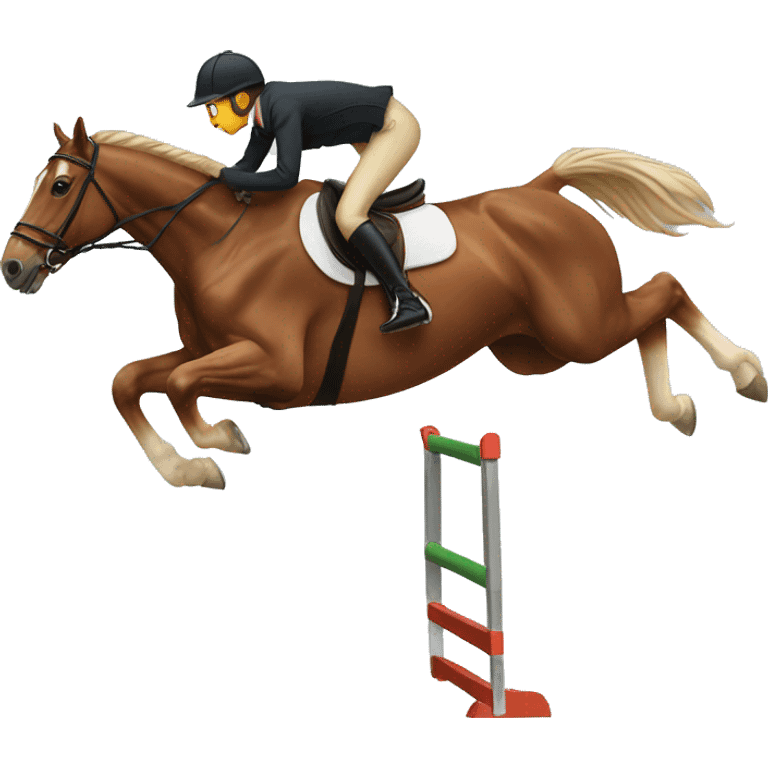 Horse jumping  emoji