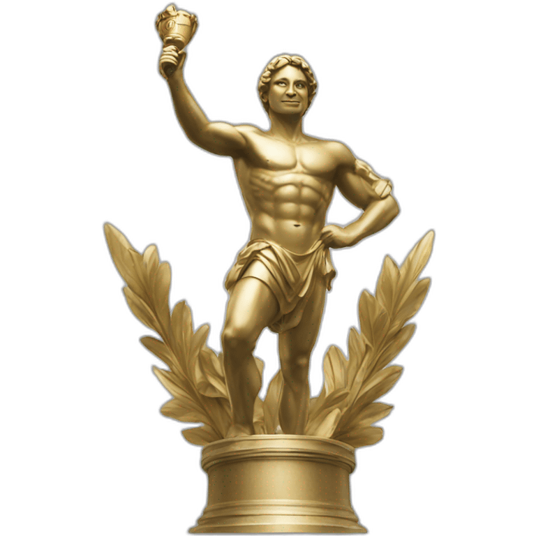 victory statue emoji