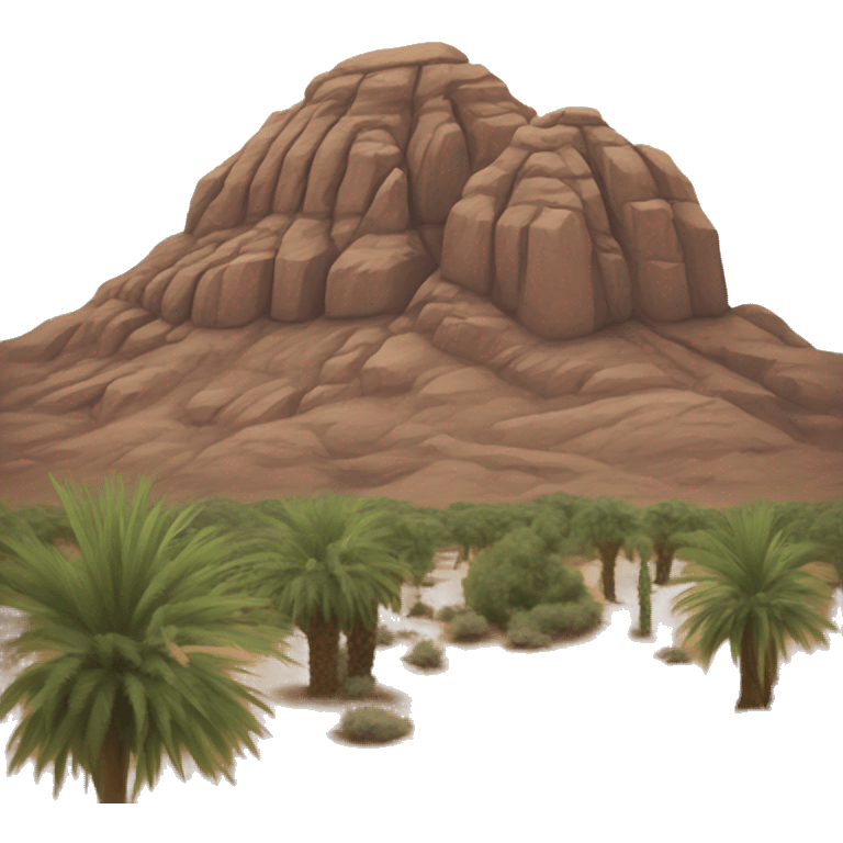 Camelback Mountain emoji