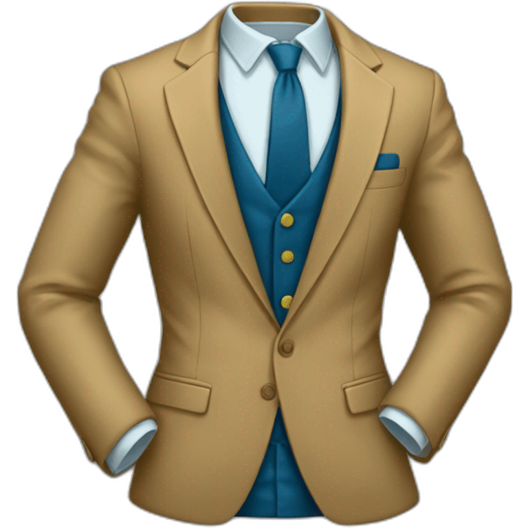 homme blazer qui souffle emoji