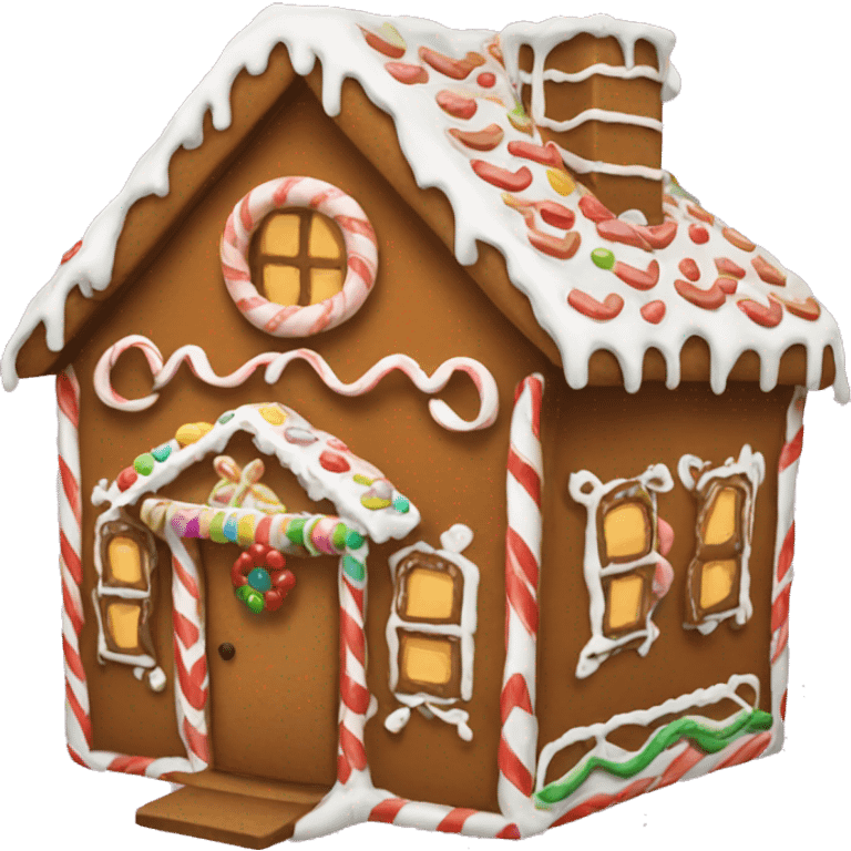 gingerbread house  emoji