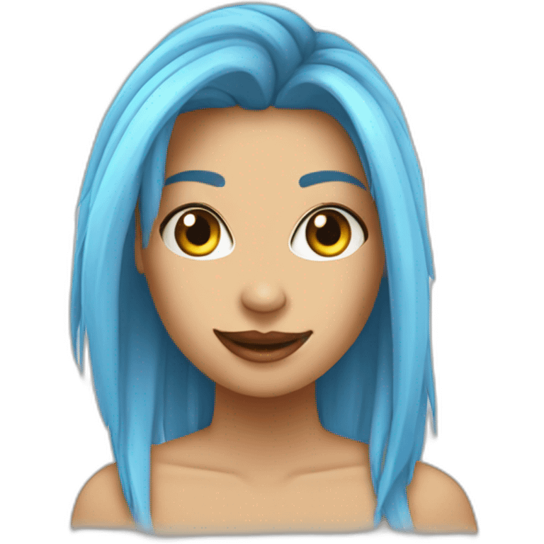 Haz un emoji de una chica de rave emoji