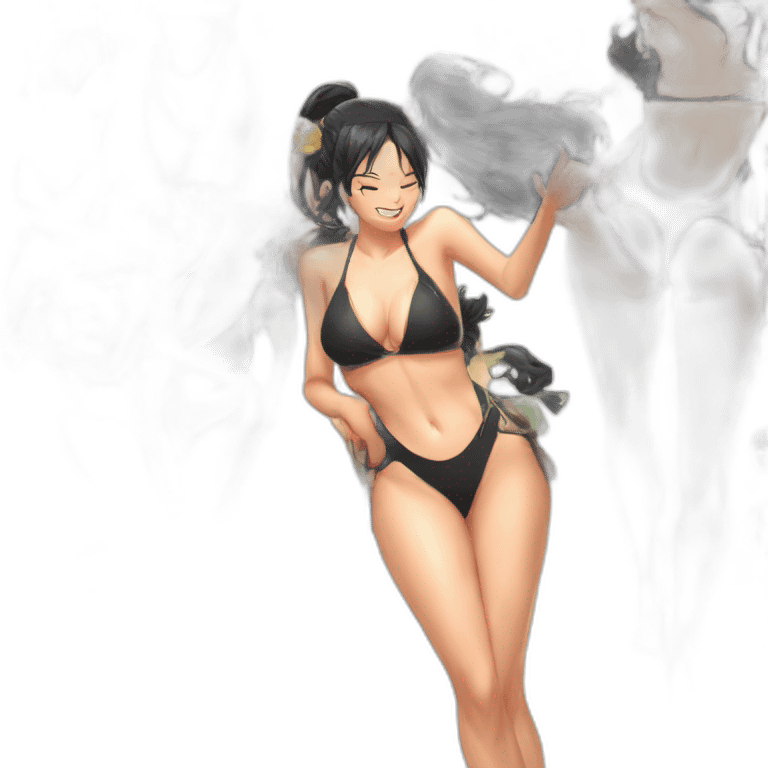 nico robin full body pawg small swimsuit back emoji